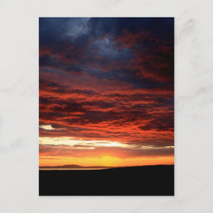 Cartão Postal Sunset em Islay, Escócia