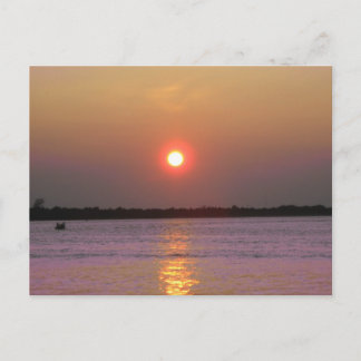 Cartão Postal Sunset em Nova Jersey