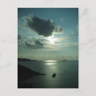 Cartão Postal Sunset Grego