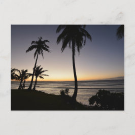 Cartão Postal Sunset in the Philippines