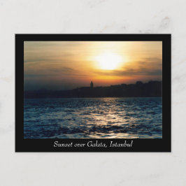 Cartão postal Sunset Istambul