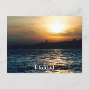 Cartão postal Sunset Istambul