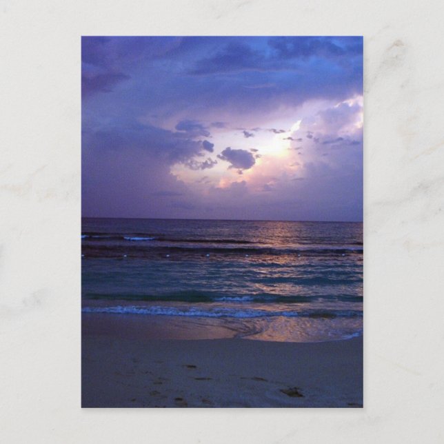 Cartão Postal Sunset jamaicano (Frente)