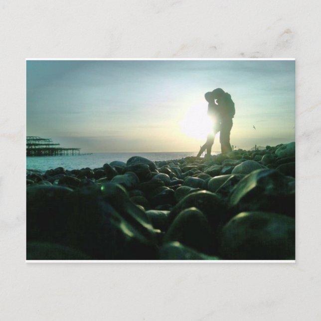 Cartão Postal Sunset Kiss (Frente)