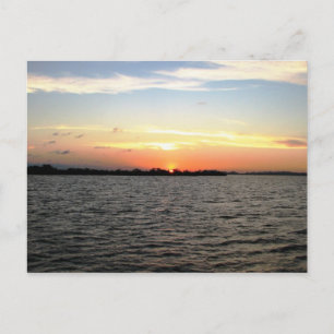Cartão Postal Sunset, Mangrove Cay, Belize