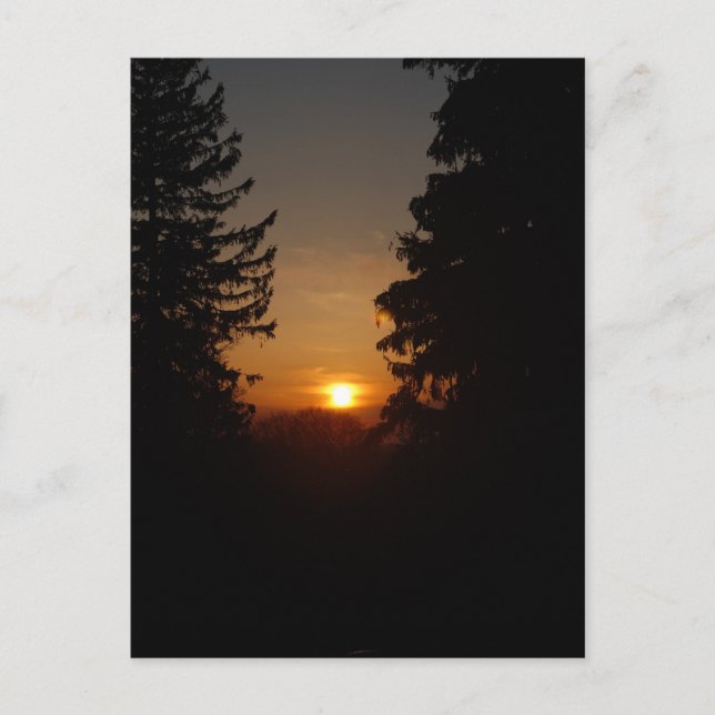 Cartão postal sunset n.o 4/29/07 (Frente)