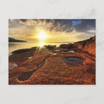 Cartão Postal Sunset na Baía de Honeymoon, Tasmânia<br><div class="desc">Sunset na Baía de Honeymoon,  Península de Freycinet,  Tasmânia,  Austrália.   Foto de JJ Harrison (cc by-sa 3.0)</div>