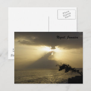Cartão Postal Sunset:Negril, Jamaica Postcard