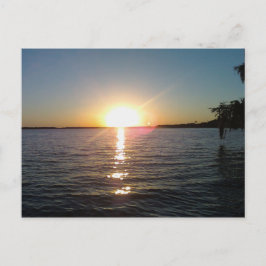 Cartão Postal Sunset no Bayou