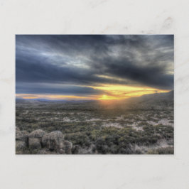 Cartão Postal Sunset no Big Bend National Park, Texas