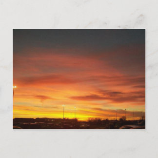 Cartão Postal Sunset no Kansas
