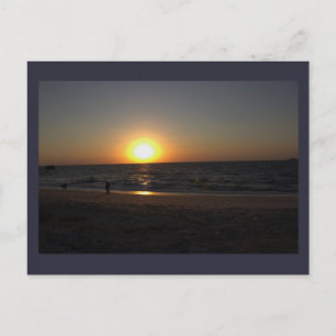 Cartão postal Sunset Oceano