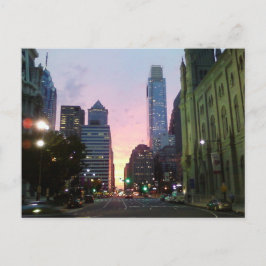 Cartão postal Sunset Philadelphia