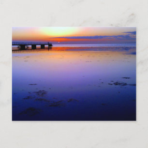 Cartão Postal Sunset Romântico