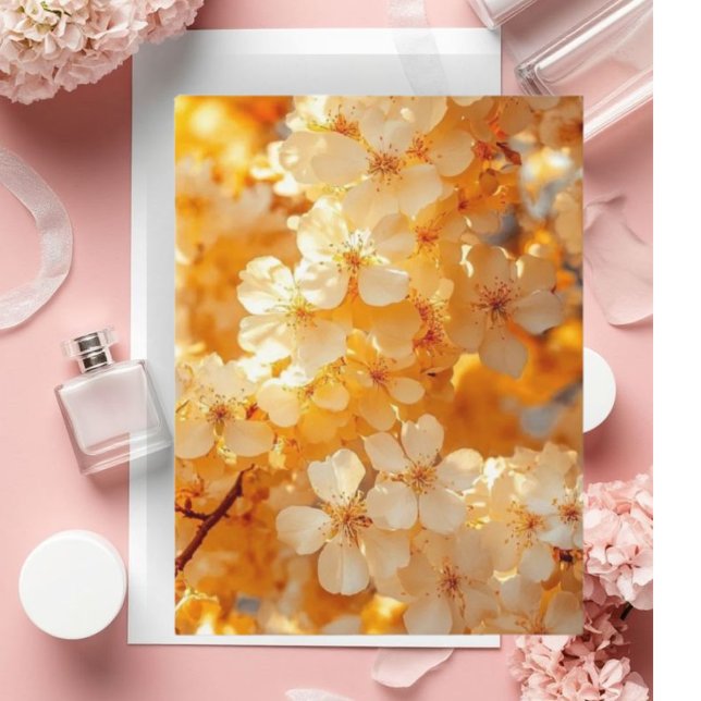 Cartão Postal Sunset Serenity" Landscape Art Postcard | Premium  (Criador carregado)