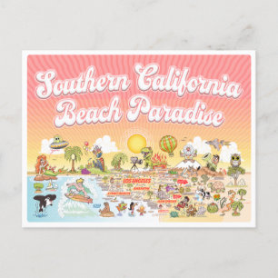 Cartão Postal Sunset SoCal