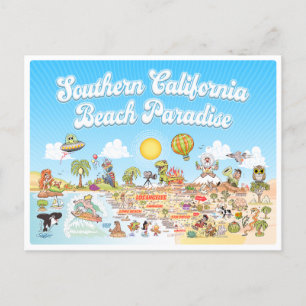 Cartão Postal Sunset SoCal