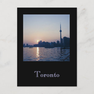Cartão Postal Sunset Toronto Harborfront