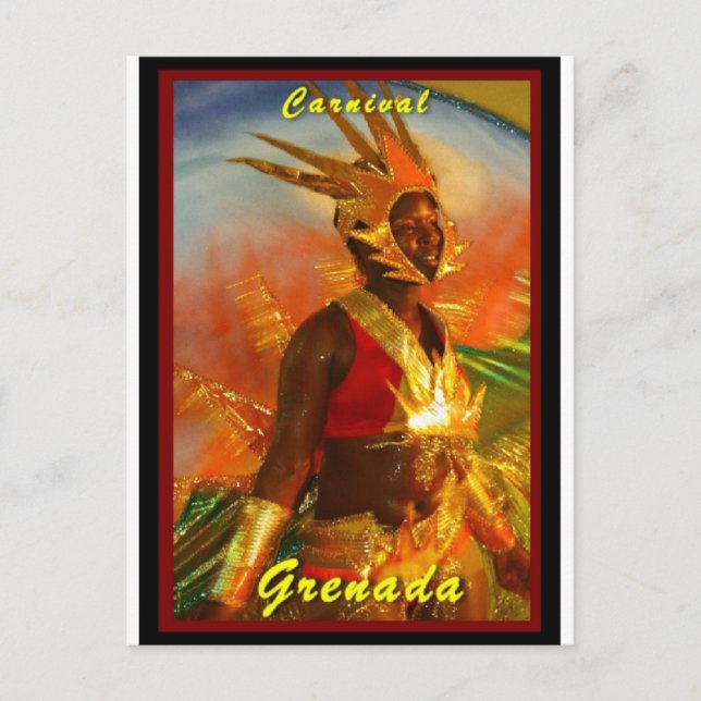 Cartão Postal Sunset tropical (Frente)