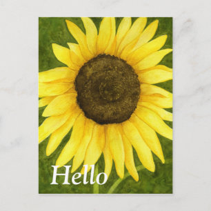 Cartão Postal Sunshine Num Cartão-Postal