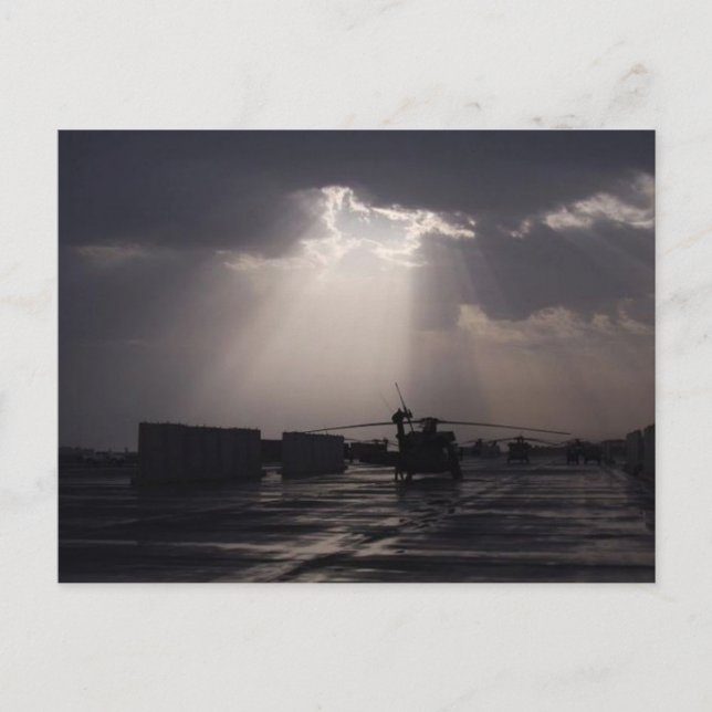 Cartão Postal Sunshine sobre Bagdade (Frente)