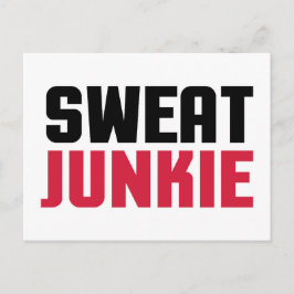 Cartão Postal Suor Junkie Gym Cote