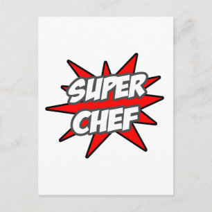 Cartão Postal Super Chef