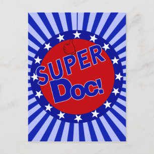 CARTÃO POSTAL SUPER DOC - MÉDICO - MÉDICO