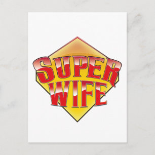 Cartão Postal Super Esposa