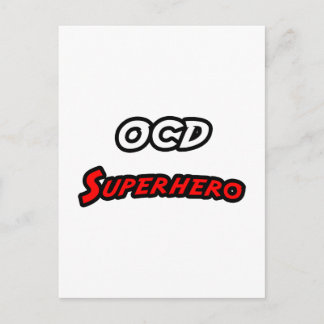 Cartão Postal Super-herói OCD