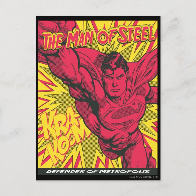 Cartão Postal Super-Homem 87 (Frente)