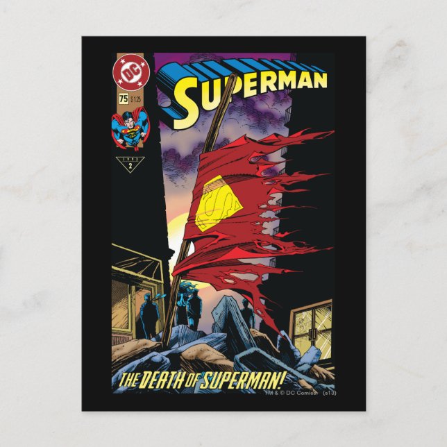 Cartão Postal Super-Homem nº 75 1993 (Frente)