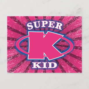 Cartão postal Super Kid Girls