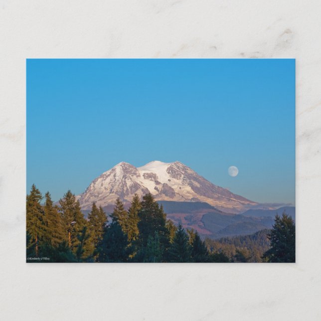 Cartão Postal Super Lua 2014 (Frente)