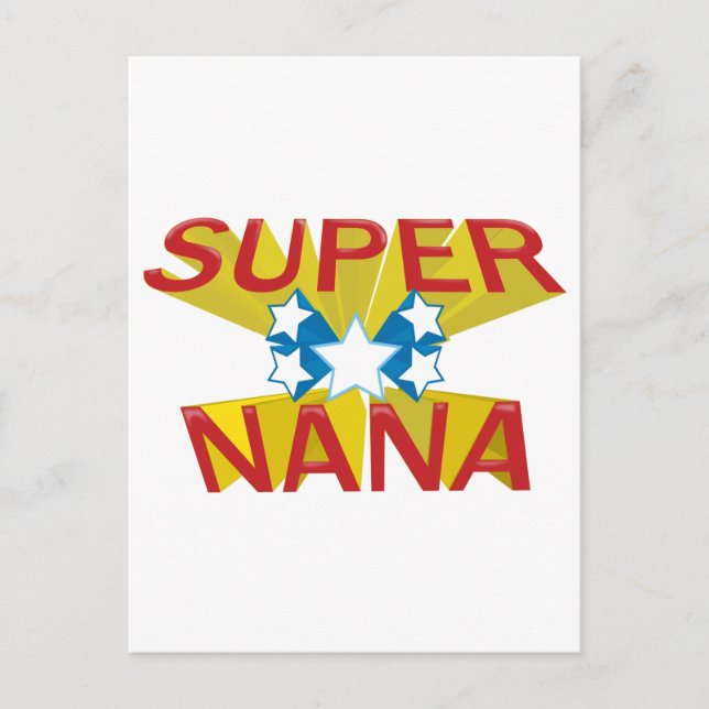 CARTÃO POSTAL SUPER NANA (Frente)