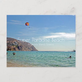 Cartão Postal Super Paradise Beach