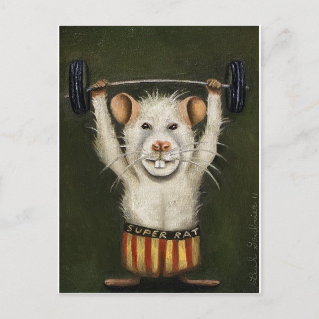 Cartão Postal Super Rato (Frente)