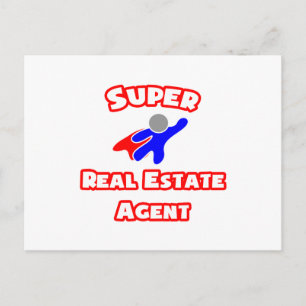 Cartão Postal Super Real Estate Agent