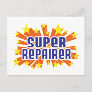 Cartão Postal Super Reparador