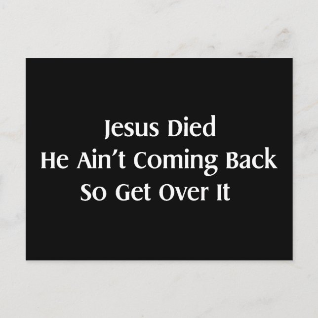 Cartão Postal Supere Isso (Frente)