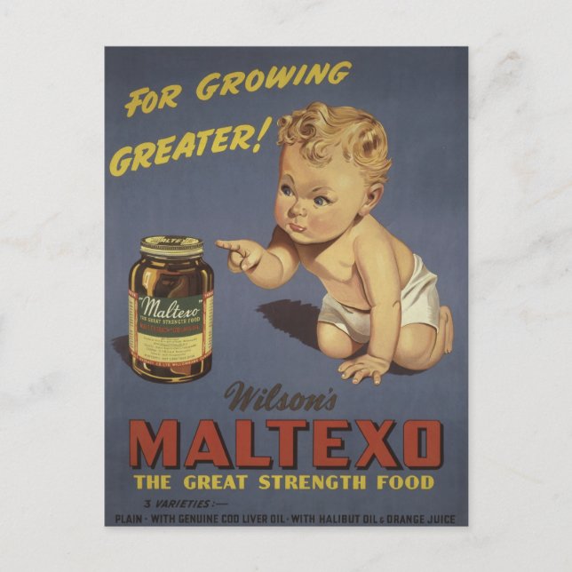 Cartão Postal Supergêneros alimentícios (Frente)