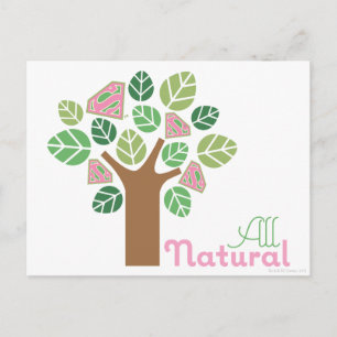 Cartão Postal Supergirl All Natural Tree