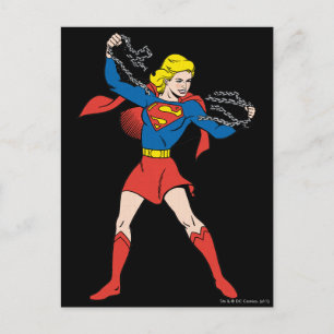 Cartão Postal Supergirl Pose 10