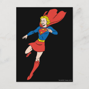 Cartão Postal Supergirl Pose 8