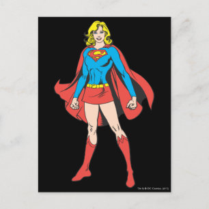 Cartão Postal Supergirl Poses