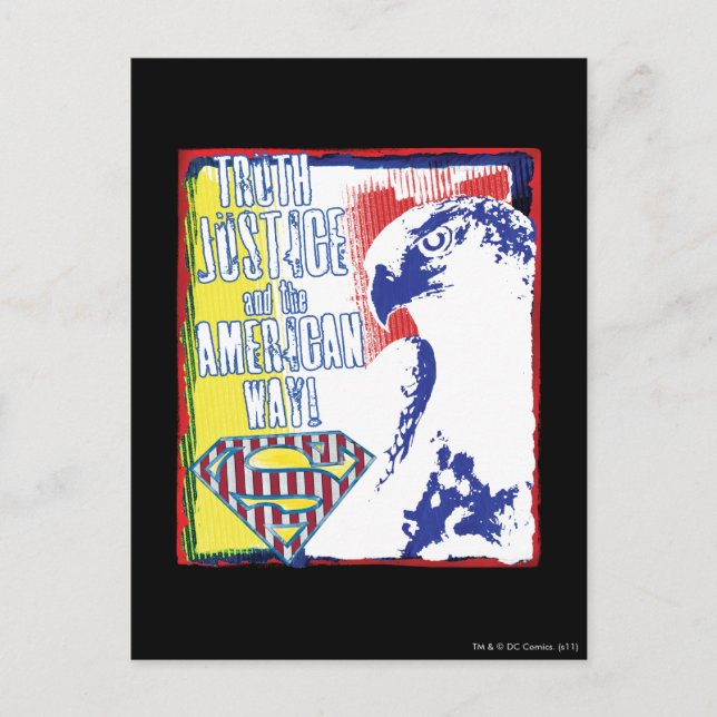 Cartão Postal Superman 11 (Frente)