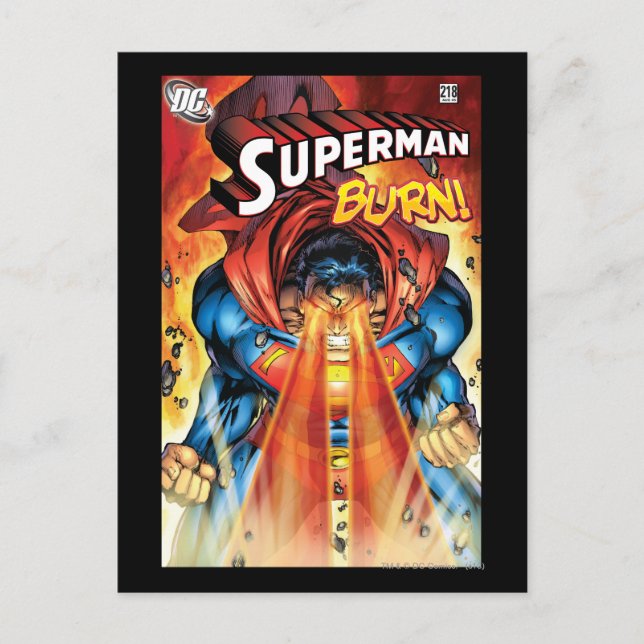 Cartão Postal Superman #218 Ago 05 (Frente)