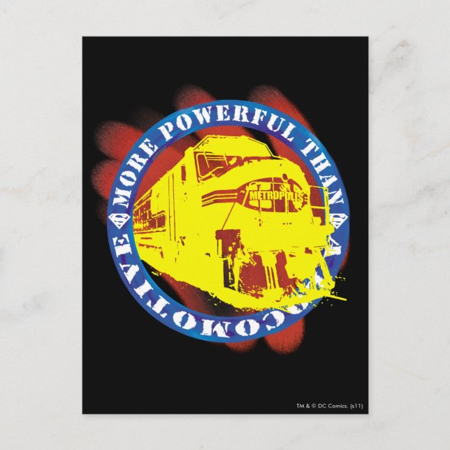 Cartão Postal Superman 40 (Frente)