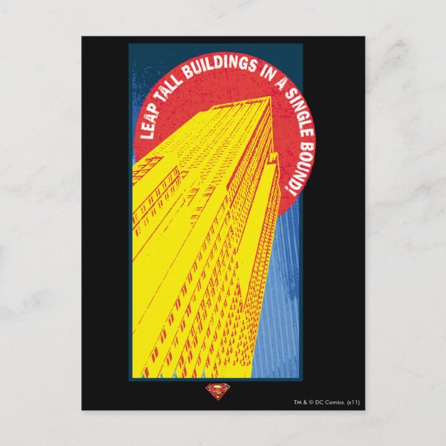 Cartão Postal Superman 72 (Frente)