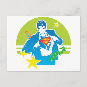 Cartão Postal Superman 80's Style